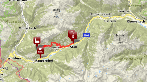 Unterwegs am Alpe-Adria-Trail - Etappe 4: Marterle - Stall / Bild: www.alpe-adria-trail.com