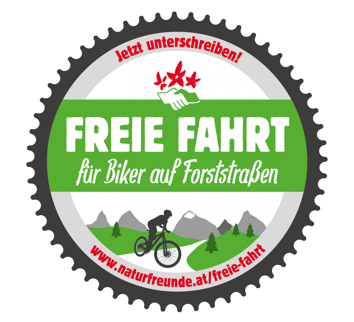 Wegerecht im Wald: Freie Fahrt für Mountainbiker! / Bild: www.naturfreunde.at