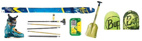 ZUM TESTEN: SKITRAB-Tourenski und SCARPA-Skischuhe (jeweils mehrere Modelle zur Wahl), LVS-Gerät, Sonde und Schaufel von PIEPS | GESCHENK: Microfiber Reversible Hat Buff® / Bild: Herseller