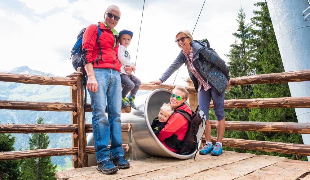 Wild auf den Wildkogel: Neue Berg-Erlebnisse sorgen für frischen Wind im Familienurlaub