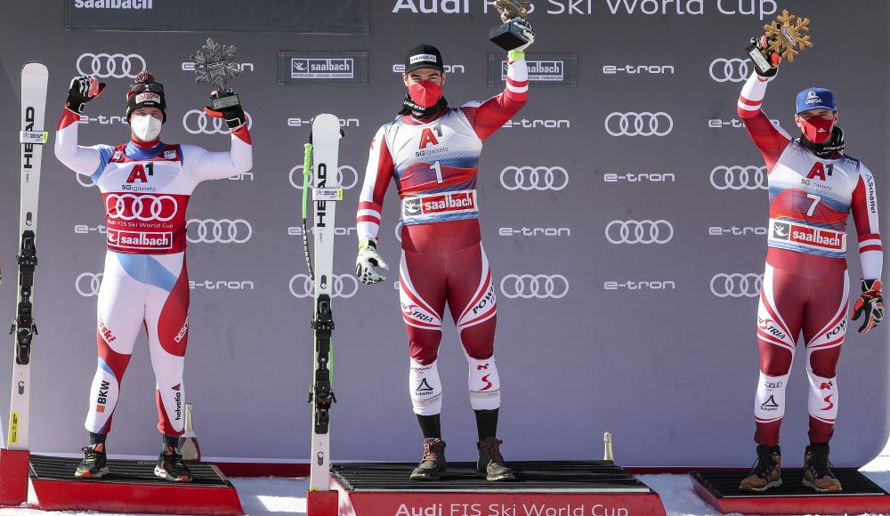 Skiweltcup Saalbach: Vincent Kriechmayr holt sich den Sieg in der Abfahrt