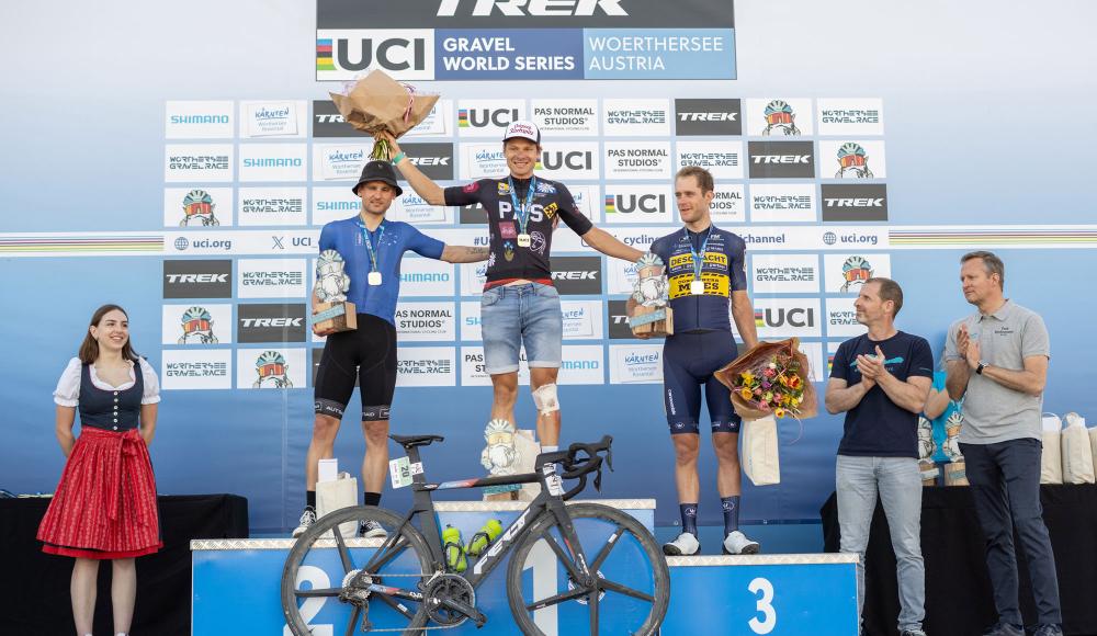Weltklasse Premiere des UCI Wörthersee Gravel Race