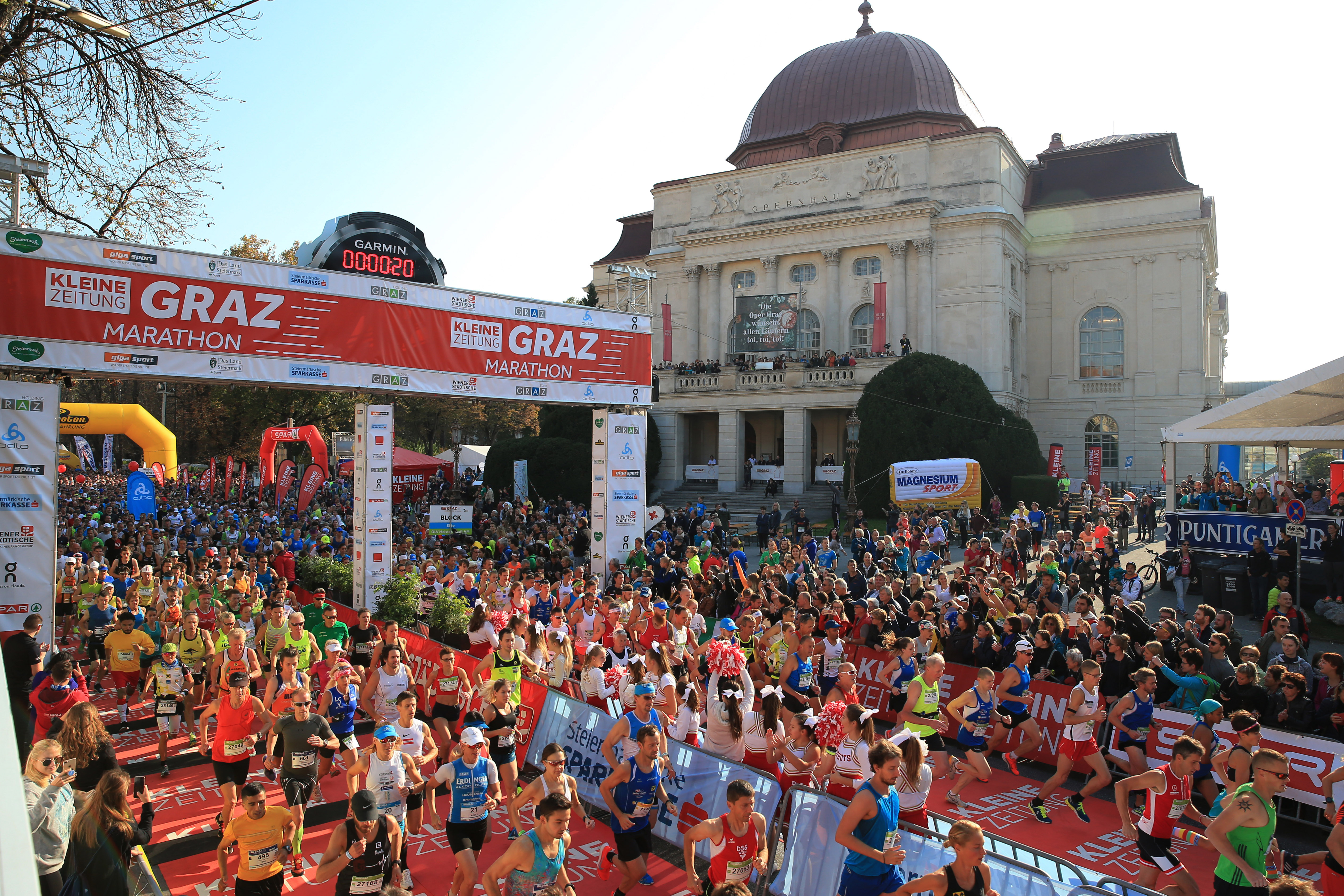 Herbst-Klassiker: Kleine Zeitung Graz Marathon lädt zum Laufen in der Altstadt