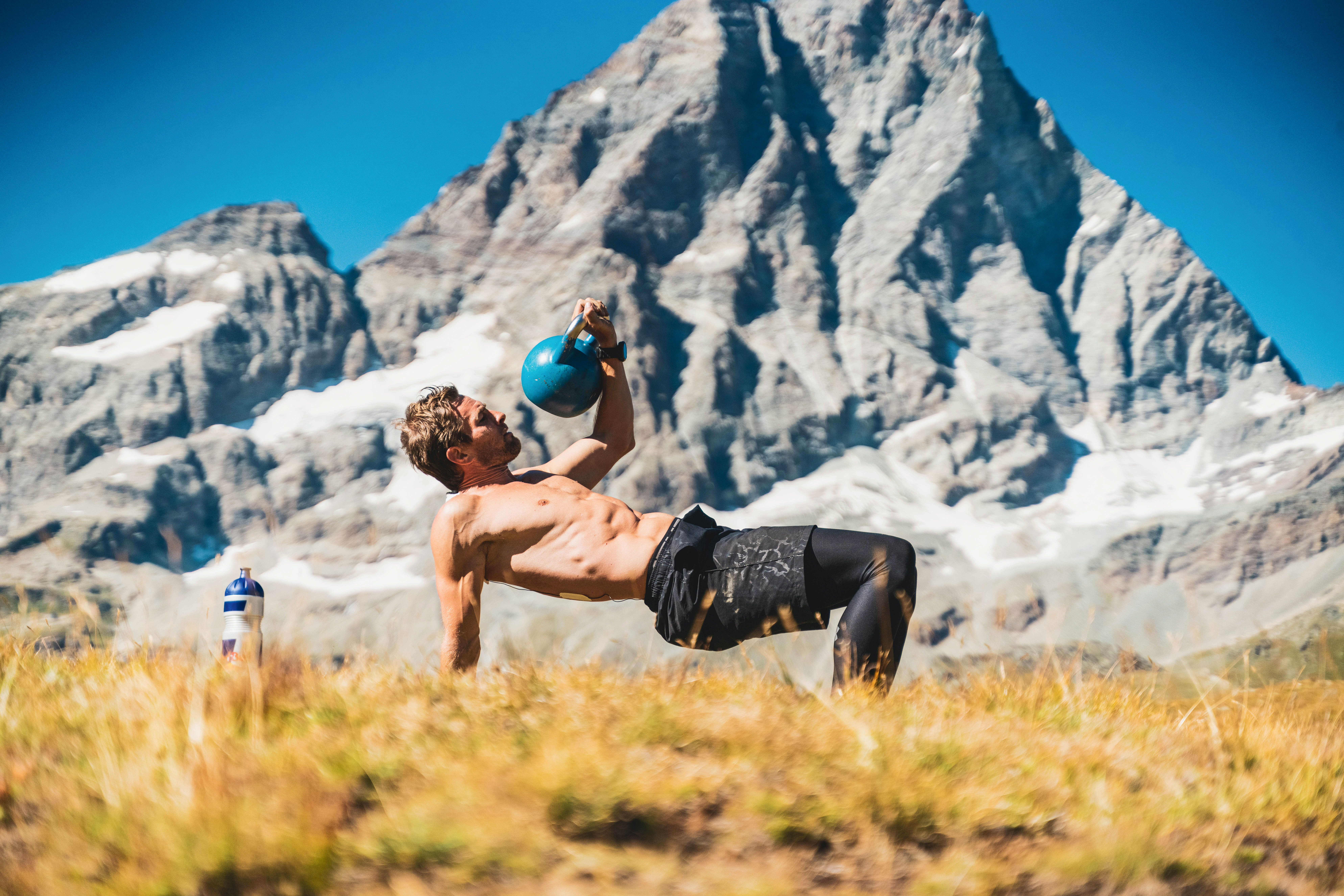 Fit mit dem Weltmeister: Snowboarder Benjamin Karl trainiert aus Leidenschaft