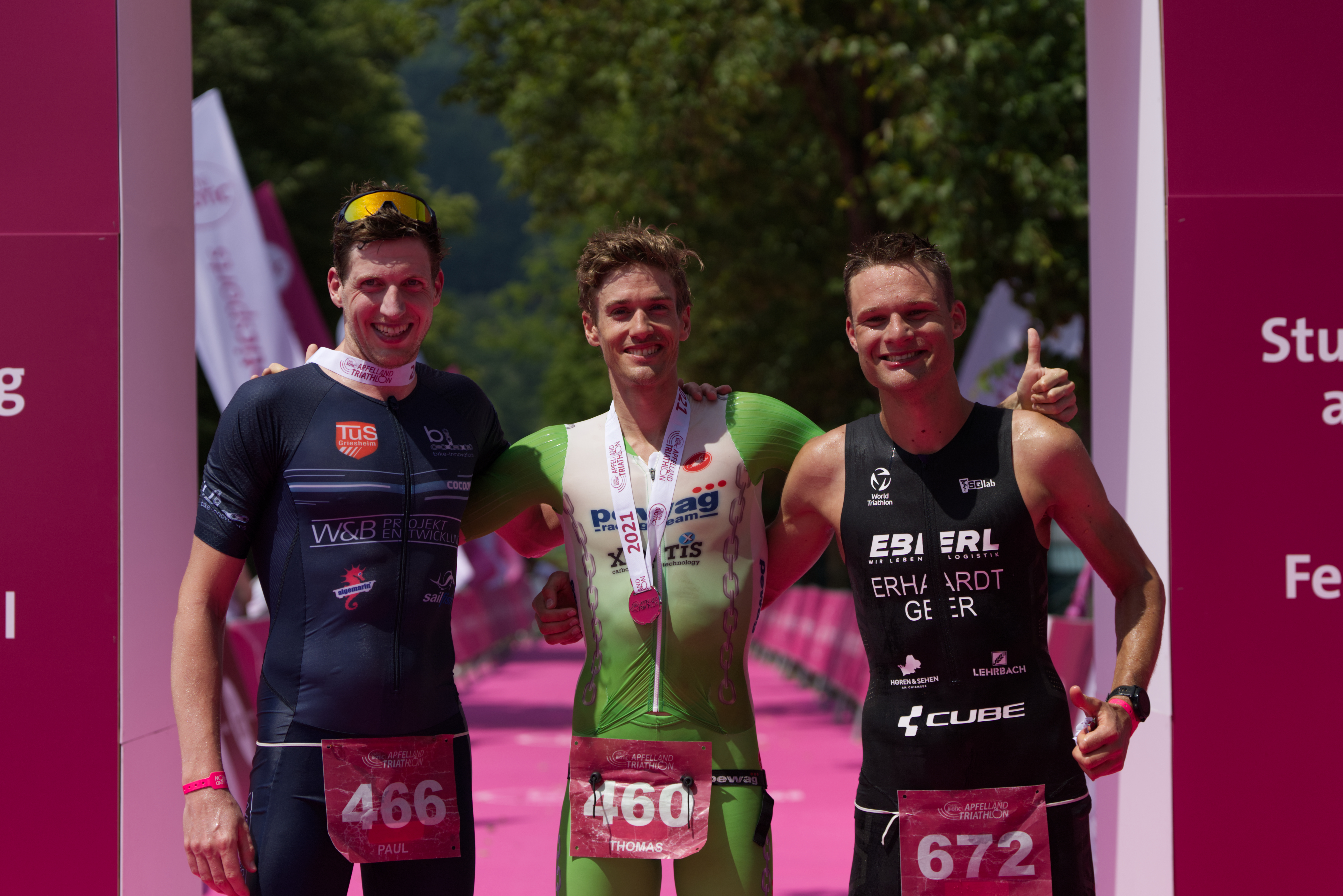 Österreichischer Sieg beim Highlight-Rennen des Triathlon-Festivals am Stubenbergsee