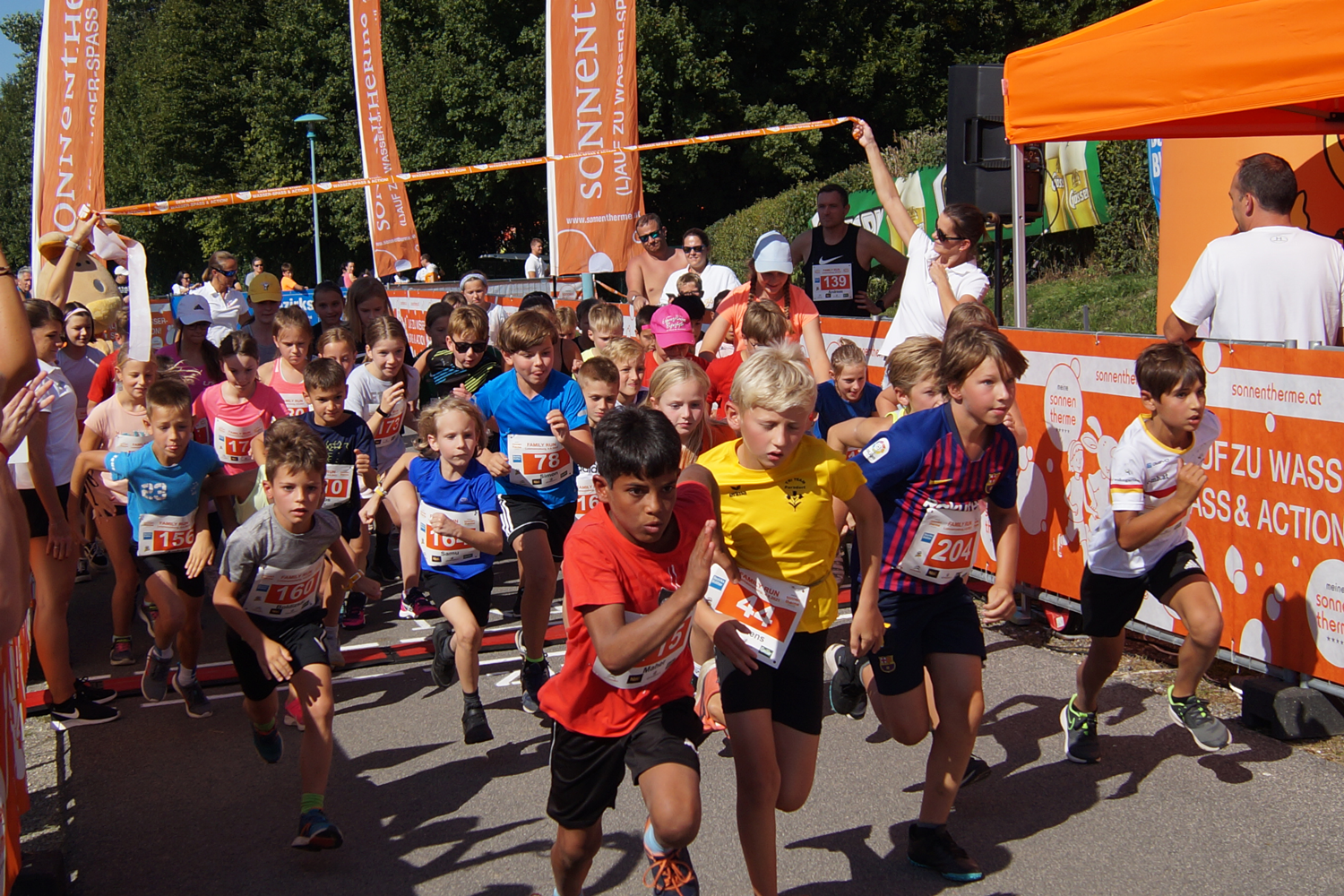 5. Sonnentherme Family Run: Kleine &amp; große Spitzenathleten in Lutzmannsburg am Start
