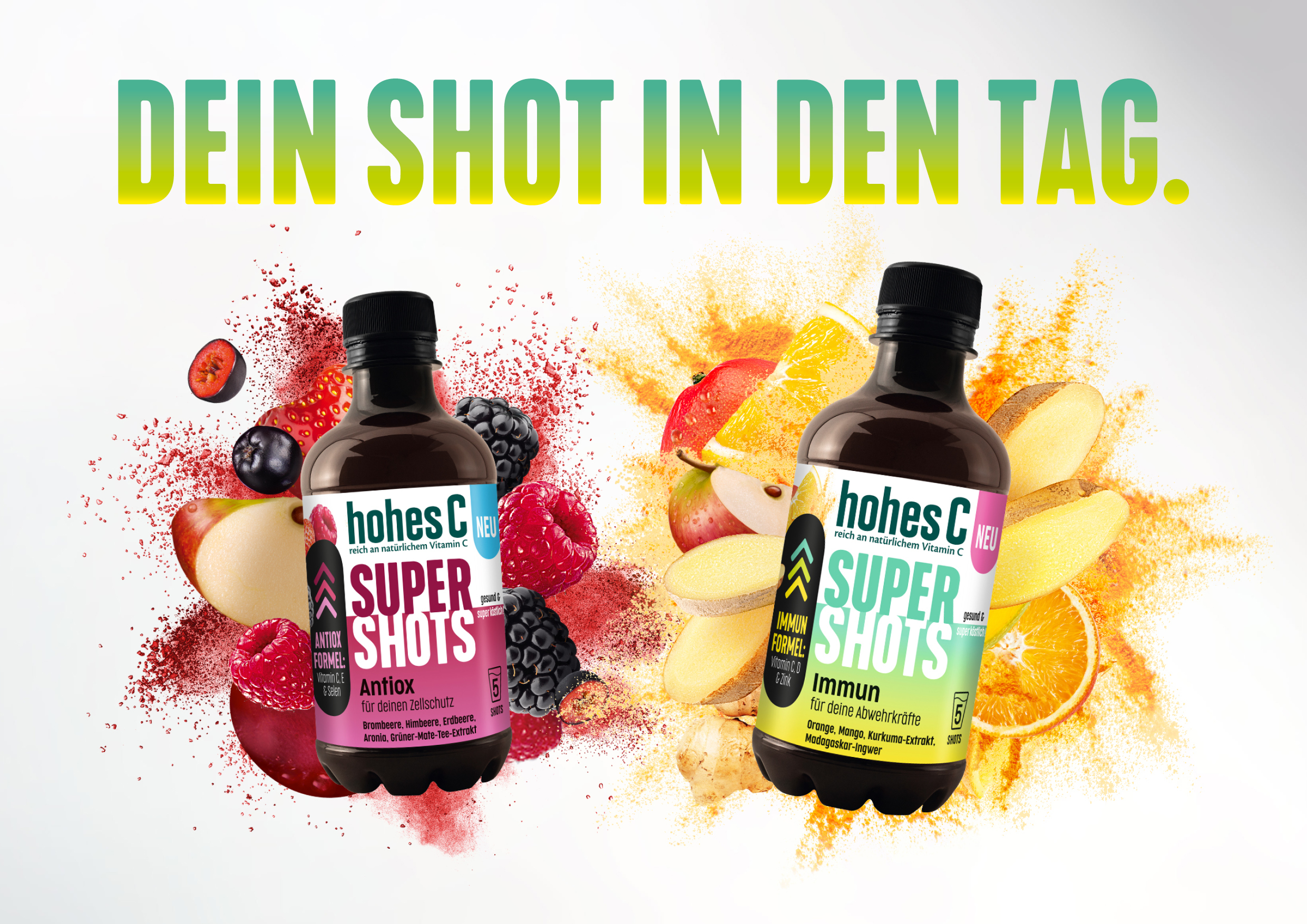 Hohes C Super Shots: Dein Shot in den Tag!