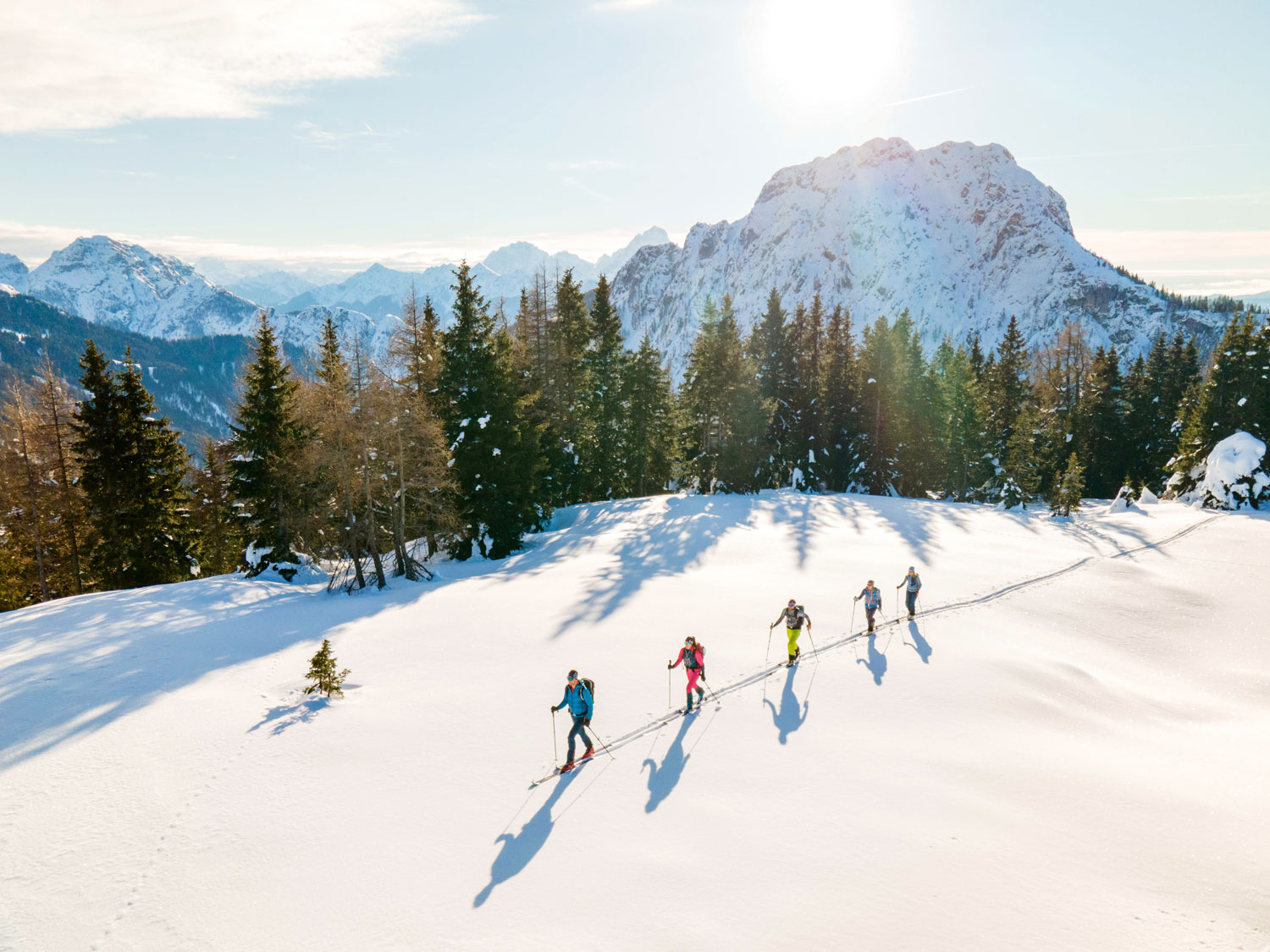 Einfach ein Genuss: 10 Einsteiger-Skitouren