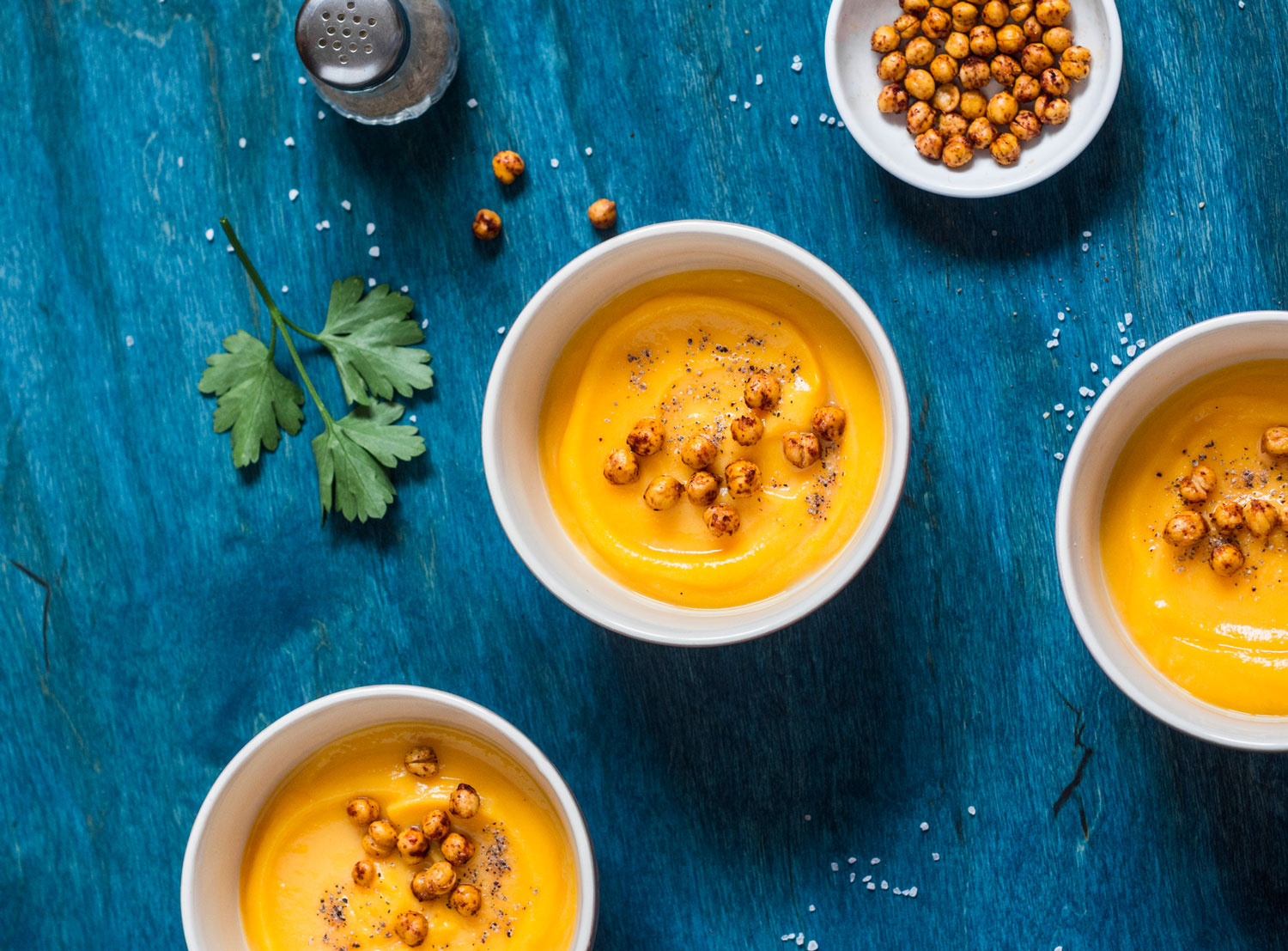 Gesunder Rezepttipp: Karotten-Süßkartoffel-Suppe