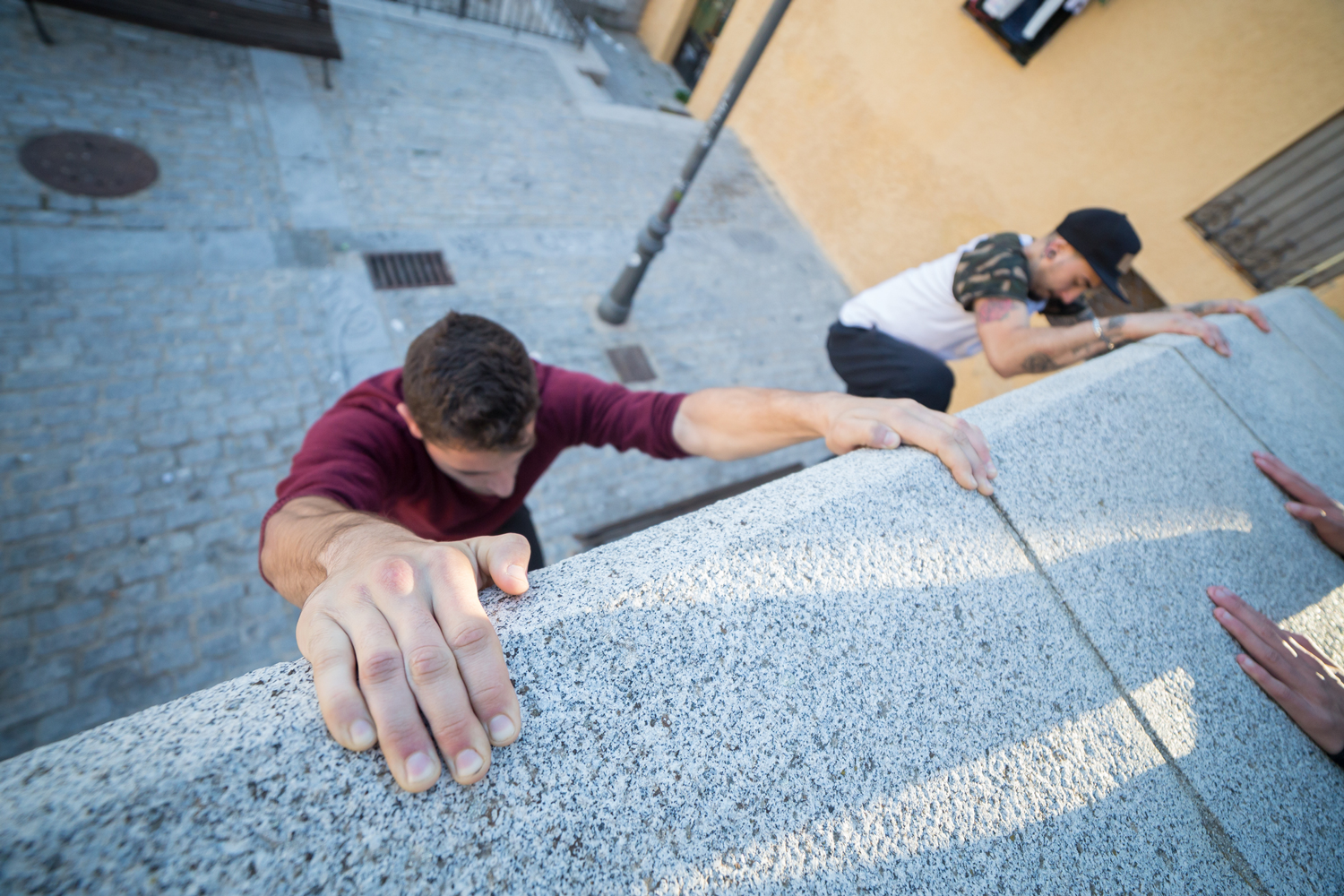Urban-Boulder-Szene: Die ganze Stadt als Spielplatz
