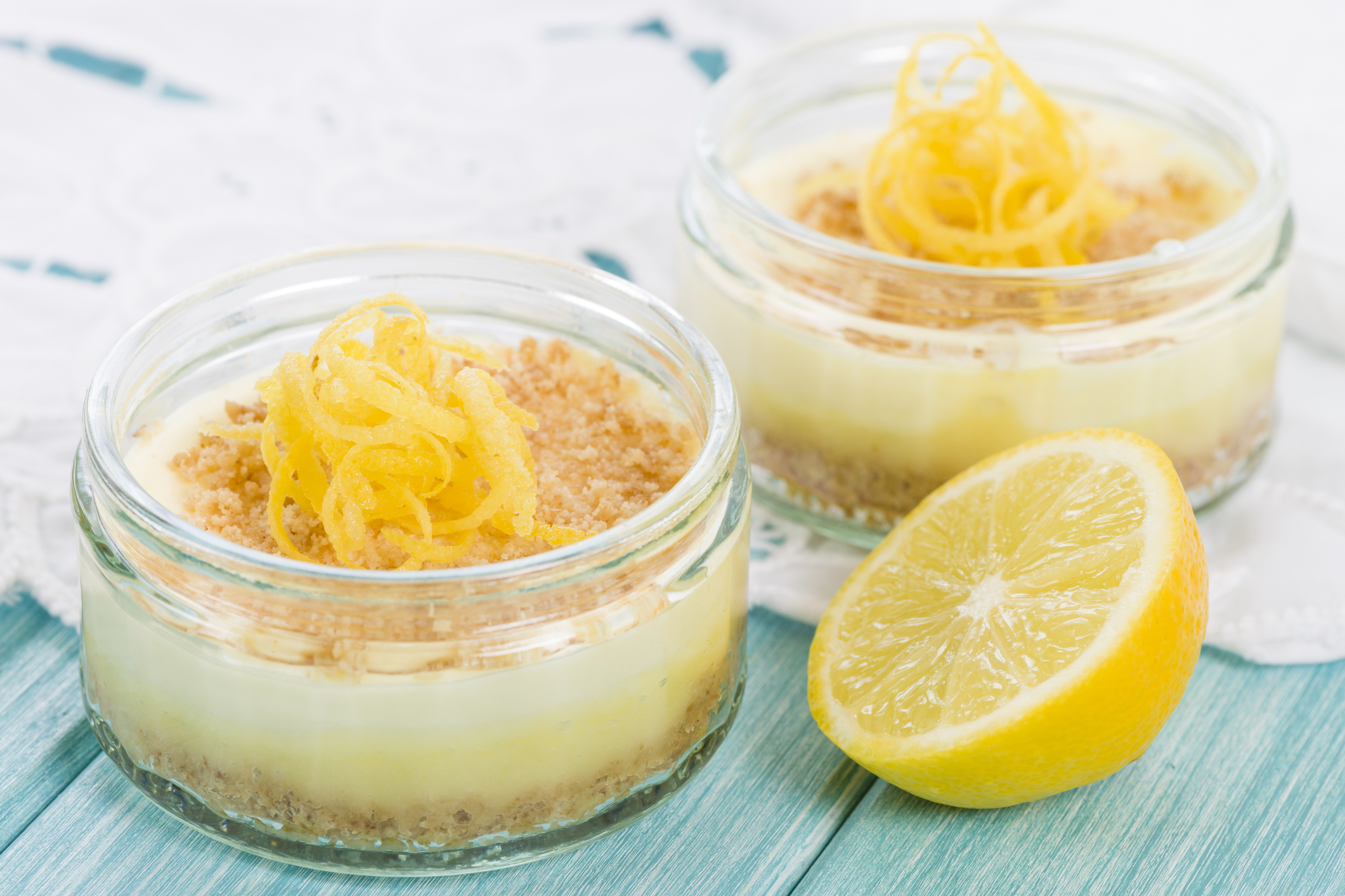 Sport und Genuss: Rezept für geeiste Zitronencreme