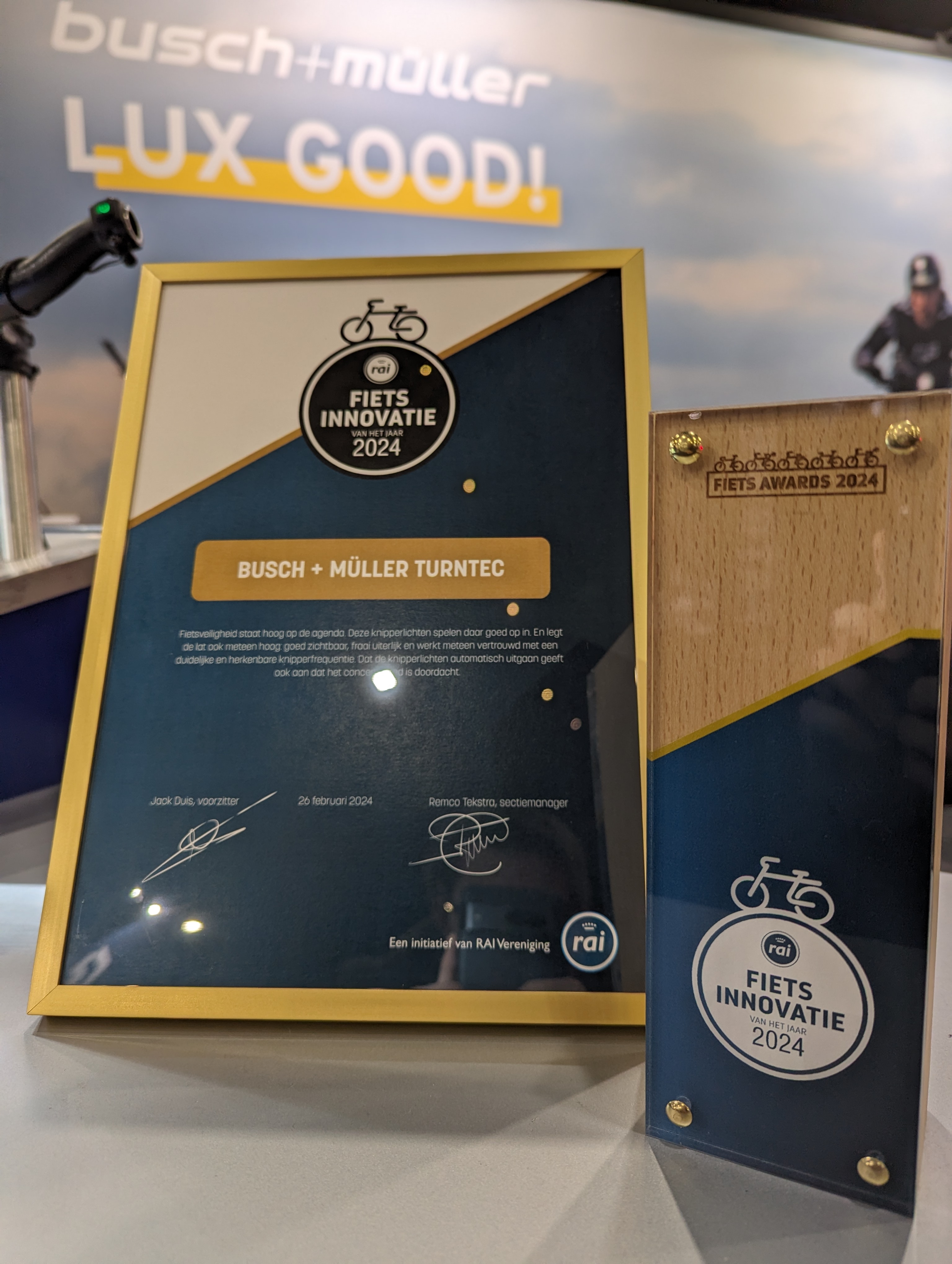 Busch+Müller gewinnt Fiets Award 2024