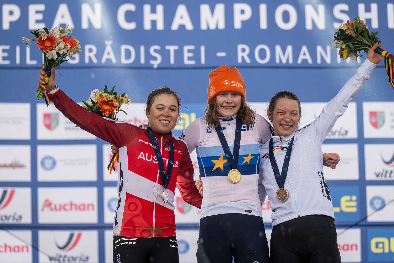 Das EM-Podium