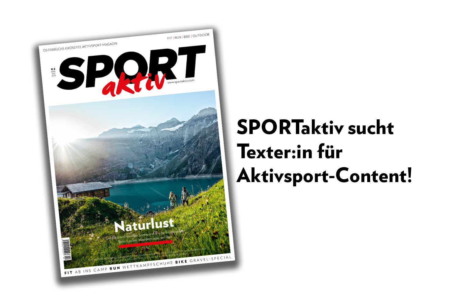 Wir suchen Texter:in für Aktivsport-Content!