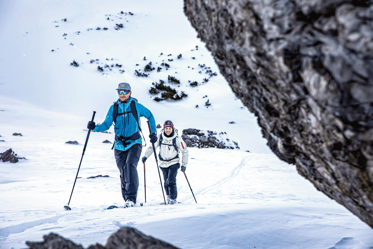 Schritte ins Skitourenleben: von der Pistentour zu ersten Schritten im Gelände