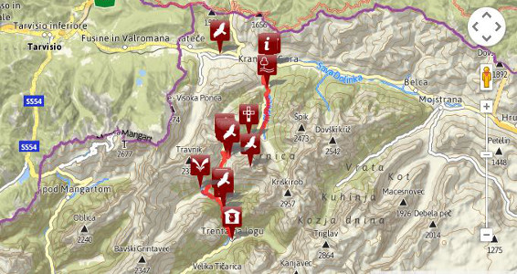 Unterwegs am Alpe-Adria-Trail – Etappe 23: Kranjska Gora - Trenta / Bild: www.alpe-adria-trail.com