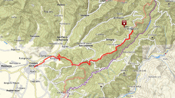 Unterwegs am Alpe-Adria-Trail – Etappe 28: Tribil Superiore - Cividale / Bild: www.alpe-adria-trail.com