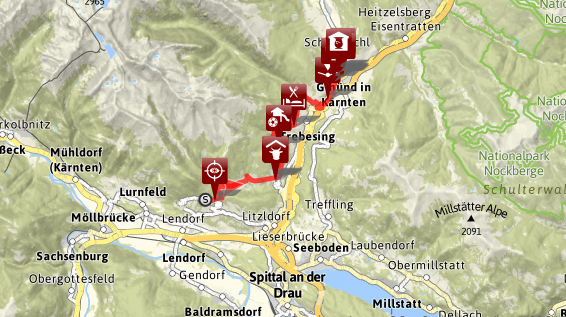 Unterwegs am Alpe-Adria-Trail - Etappe 10: Hühnersberg - Gmünd / Bild: www.alpe-adria-trail.com