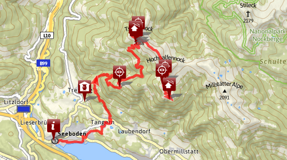 Unterwegs am Alpe-Adria-Trail - Etappe 12: Seeboden - Millstätter Alpe / Bild: www.alpe-adria-trail.com