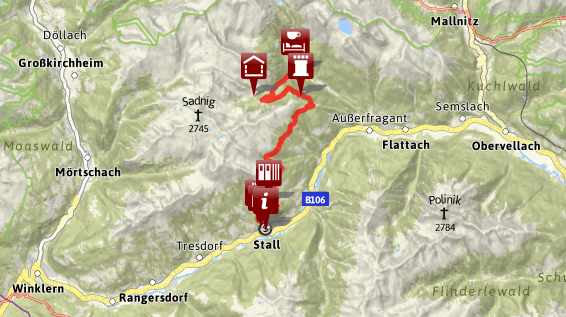 Unterwegs am Alpe-Adria-Trail - Etappe 5: Stall - Innerfragant / Bild: www.alpe-adria-trail.com
