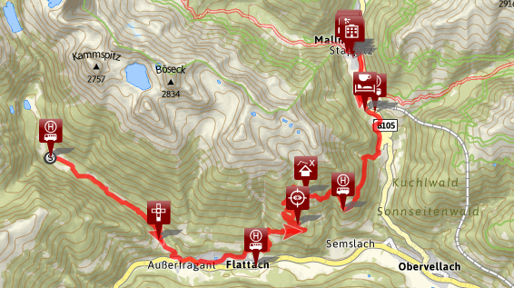Unterwegs am Alpe-Adria-Trail - Etappe 6: Innerfragant - Mallnitz / Bild: www.alpe-adria-trail.com