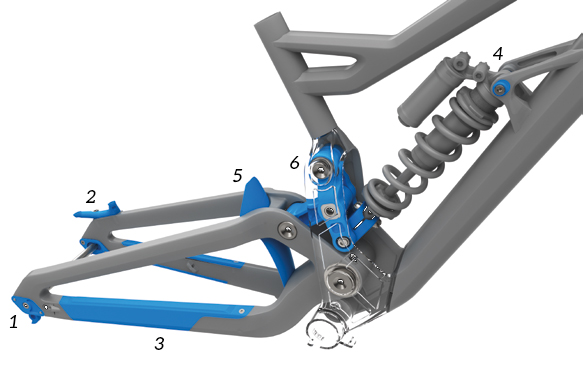 Neu 2017: Das Bergamont Straitline Downhill-Bike / Bild: Hersteller