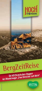 Folder “BergZeitReise” / Bild: TRV HOCHsteiermark