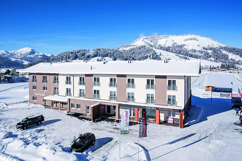 Das fairhotel in Hochfilzen ist eine qualitätsgeprüfte Langlaufunterkunft. / Bild: fairhotel Hochfilzen