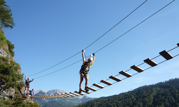 Bild: Grünstein Klettersteig Thumbnail