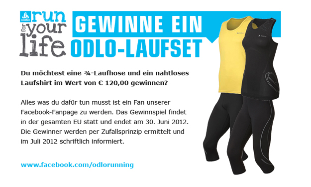 Gewinne Laufset ODLO Thumbnail
