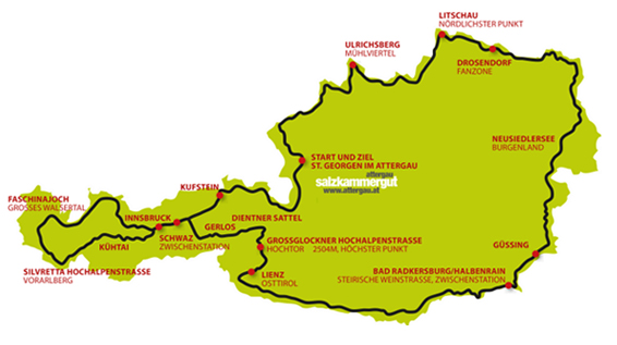 Race Around Austria 2015: Hitzeschlacht startet am Mittwoch / Bild: Veranstalter