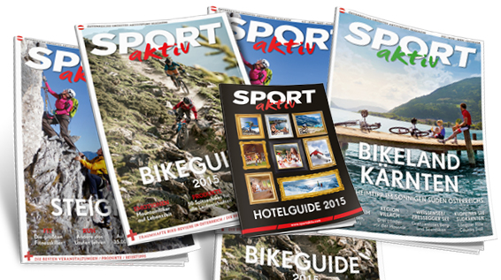 April/Mai 2015: Das neue SPORTaktiv Magazin ab heute erhältlich! / Bild: Helga Schweinzer
