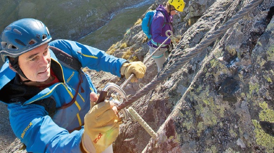Klettern im Ötztal: Am Höhepunkt Tirols / Bild: Ötztal Tourismus