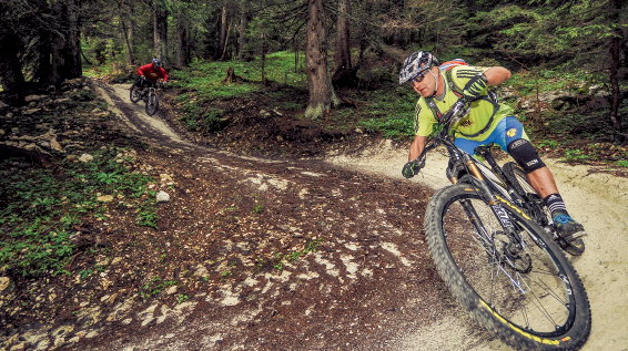 Hans Rey am Flow Country Trail / Bild: Region Klopeiner See - Südkärnten