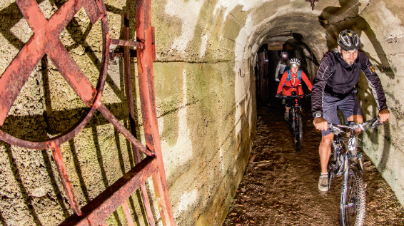 Region Klopeiner See - Südkärnten: Biken im Bergwerk / Bild: Erwin Haiden