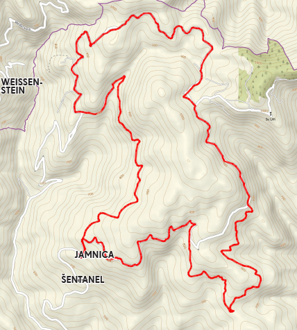 MTB-Tour in der Region Klopeiner See - Südkärnten: Jamnica-Runde