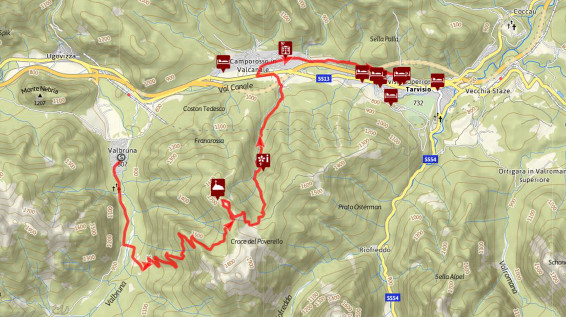 Rundtour entlang des Alpe-Adria-Trails – Etappe 4: Valbruna - Tarvis / Bild: www.alpe-adria-trail.com