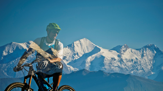 Unterwegs mit MTB-Pro Tibor Simai: Impressionen aus Saalbach Hinterglemm / Bild: Nathan Hughes 