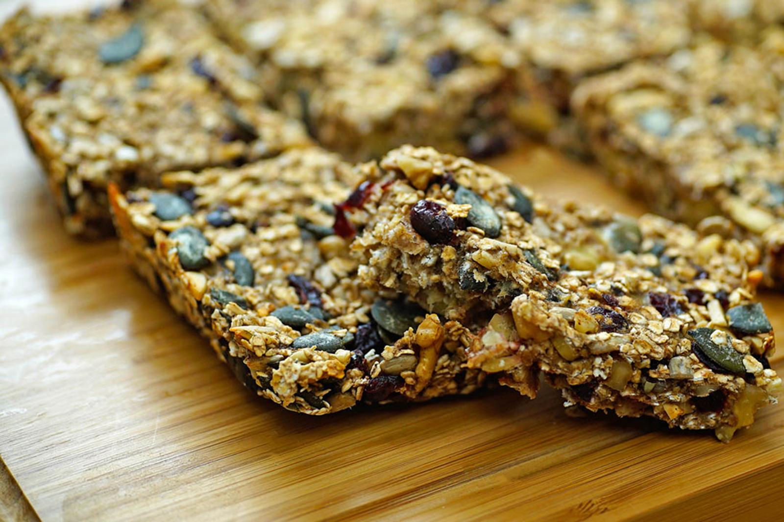 Granola Riegel selbstgemacht