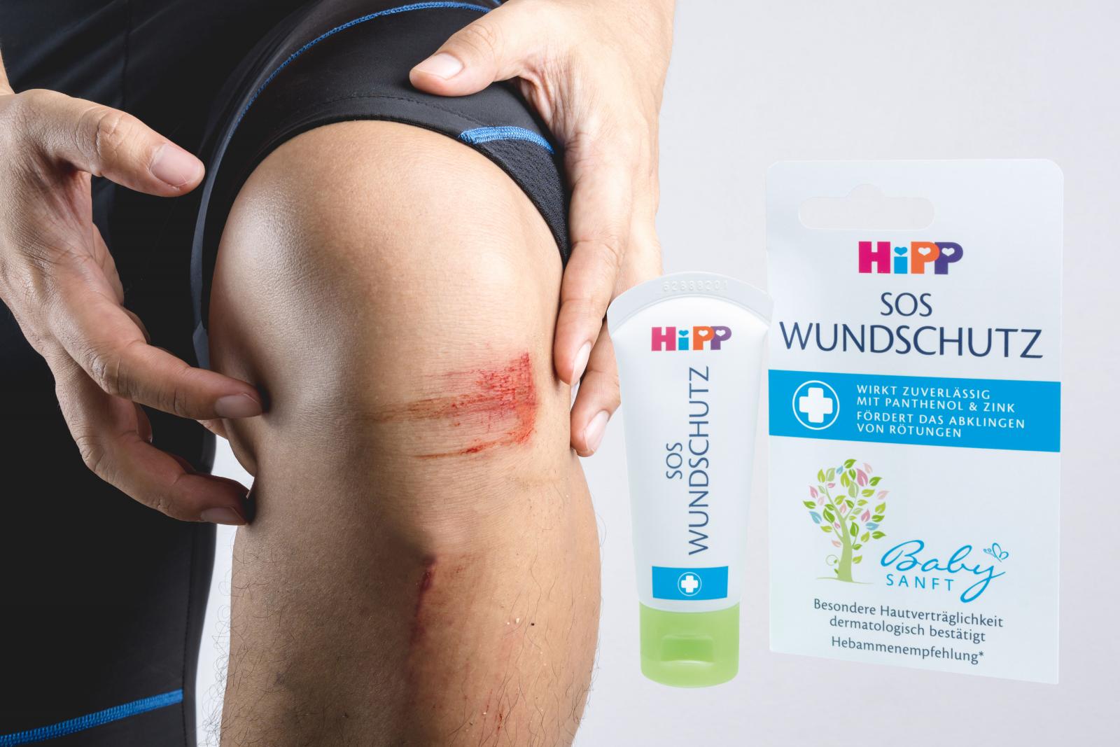 Hipp Sos Wundschutz Soforthilfe Bei Kleineren Haut Blessuren Sportaktiv Com