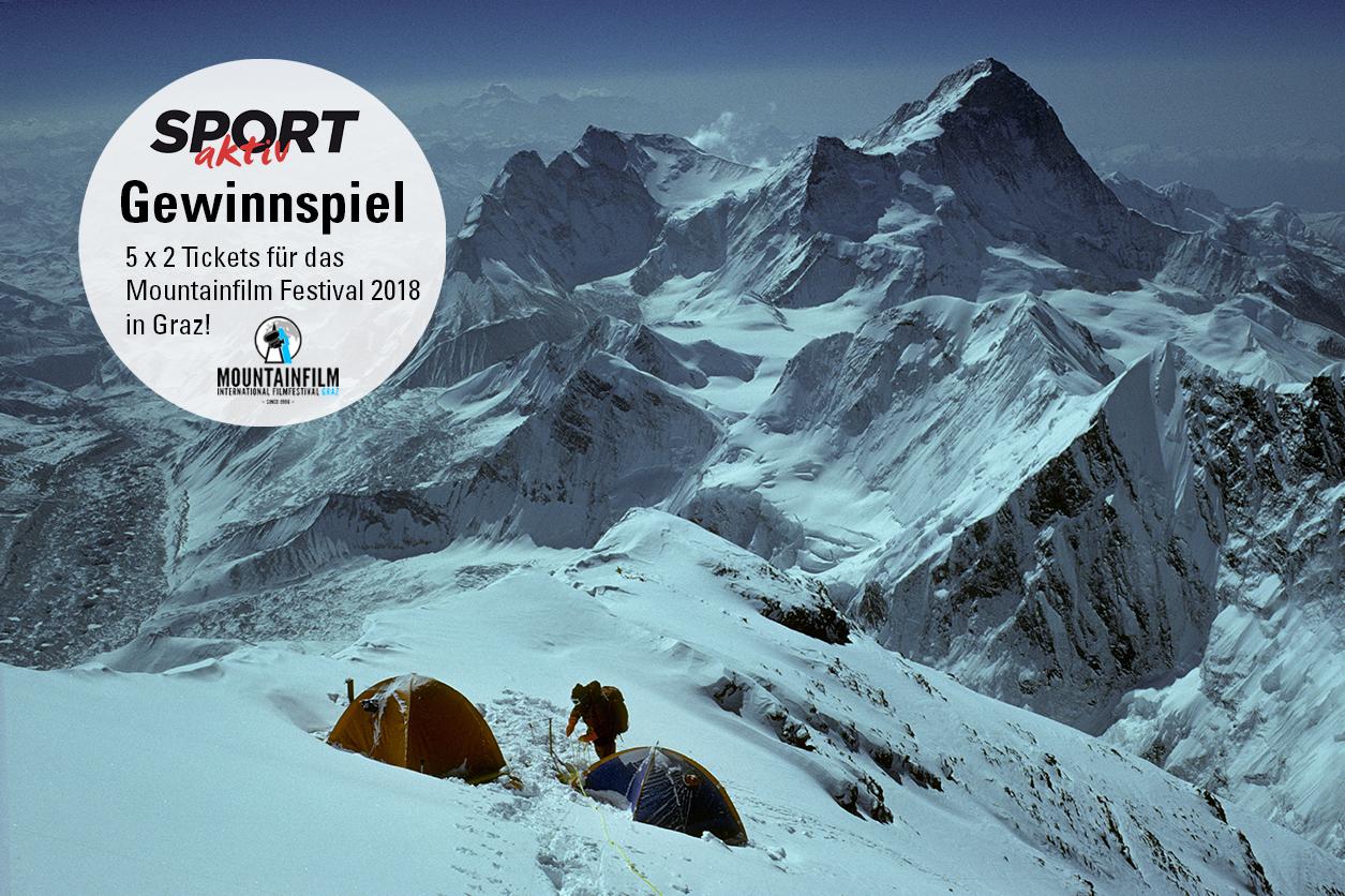 Gewinnspiel: Wir verlosen 5 x 2 Tickets für das Filmfestival "Mountainfilm Graz" 2018!