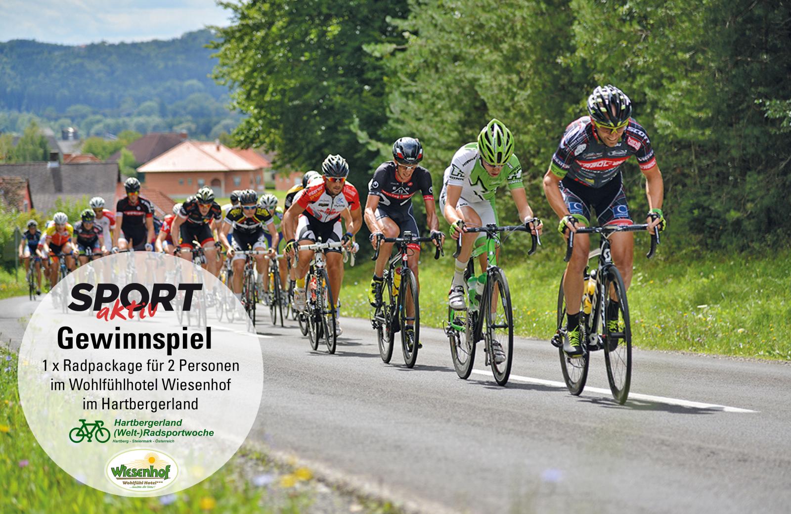 Gewinne 1 Radpackage für 2 Personen im Wohlfühlhotel Wiesenhof im Hartbergerland