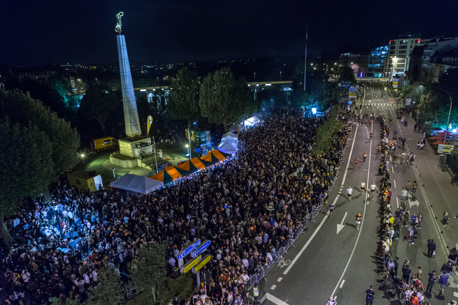 Bildergalerie: Eindrücke unseres SPORTaktiv-Lesers vom „ING Nacht-Marathon“ 2019 in Luxemburg!