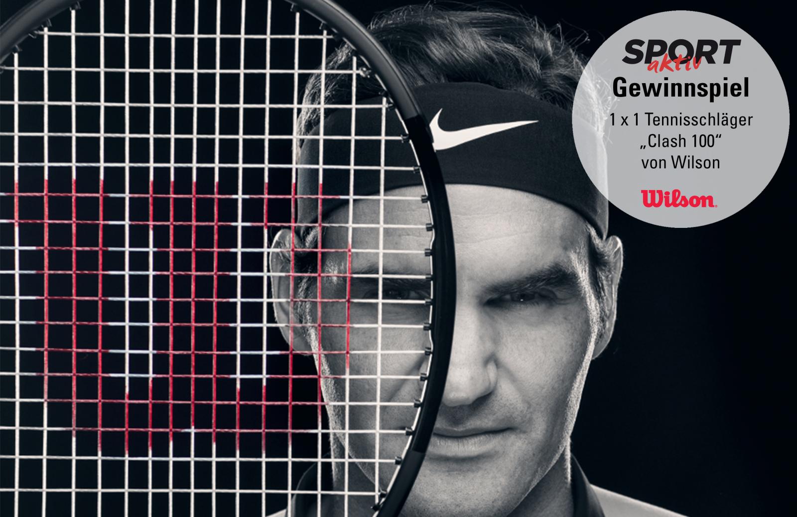 Wilson Gewinnspiel Tennisschläger Clash 100