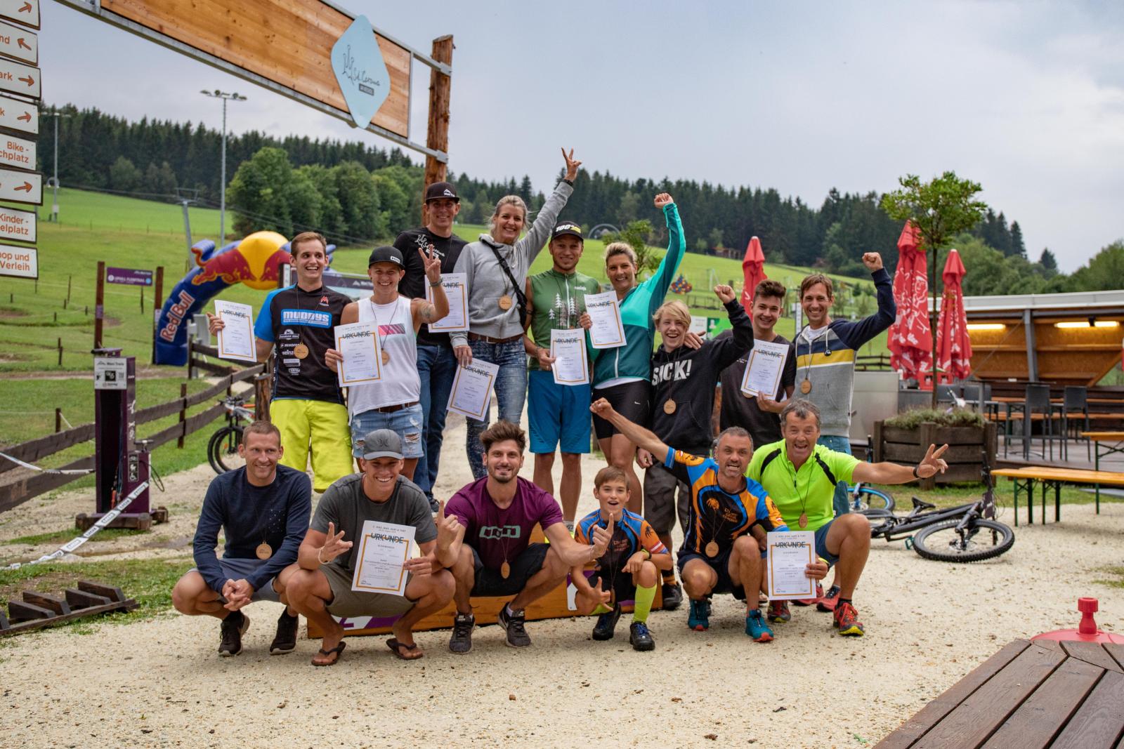 Triathlon bei den Wexl Trails in St. Corona