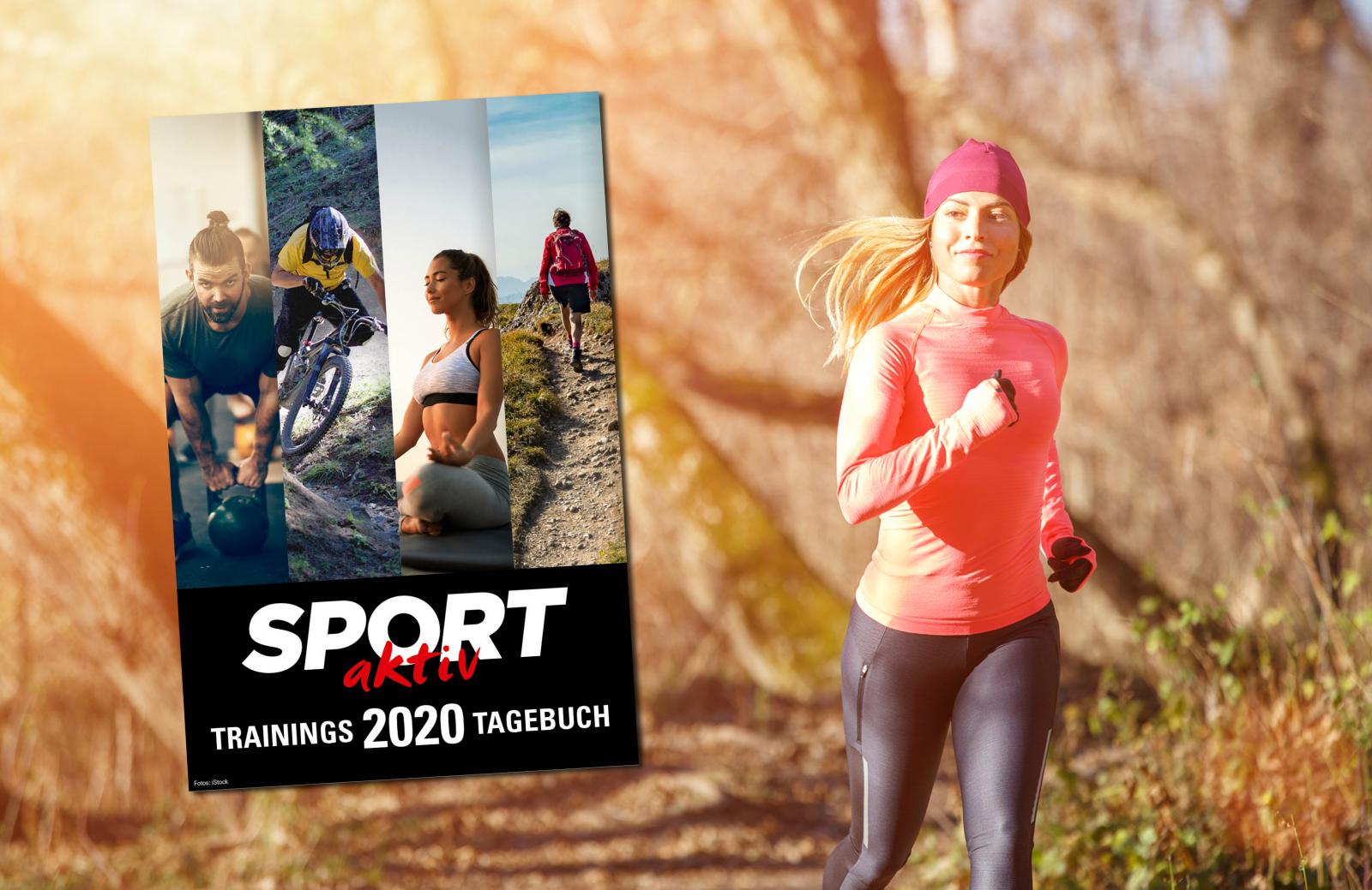 Jetzt gratis downloaden: Das SPORTaktiv Trainingstagebuch 2020