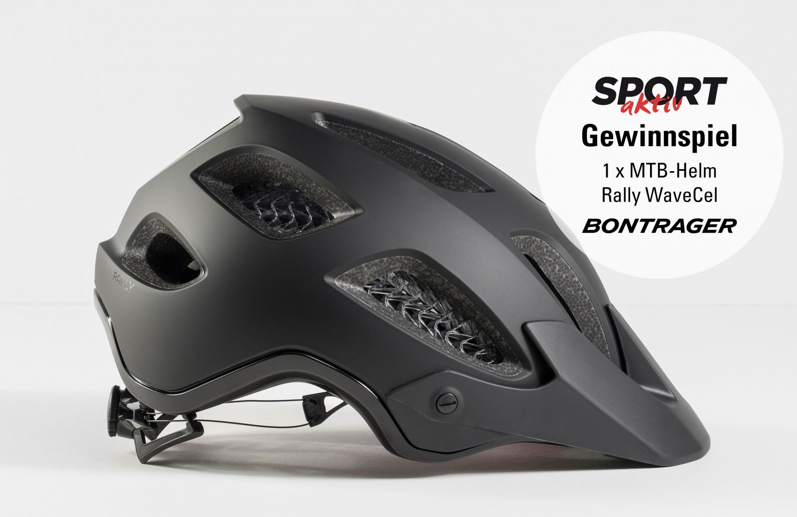 Gewinnspiel: Wir verlosen 1 x den MTB-Helm Rally WaveCel von Trek