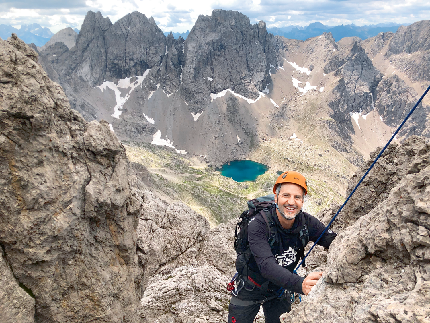 Flauer Magen im vierten Grad: SPORTaktiv lernt klettern