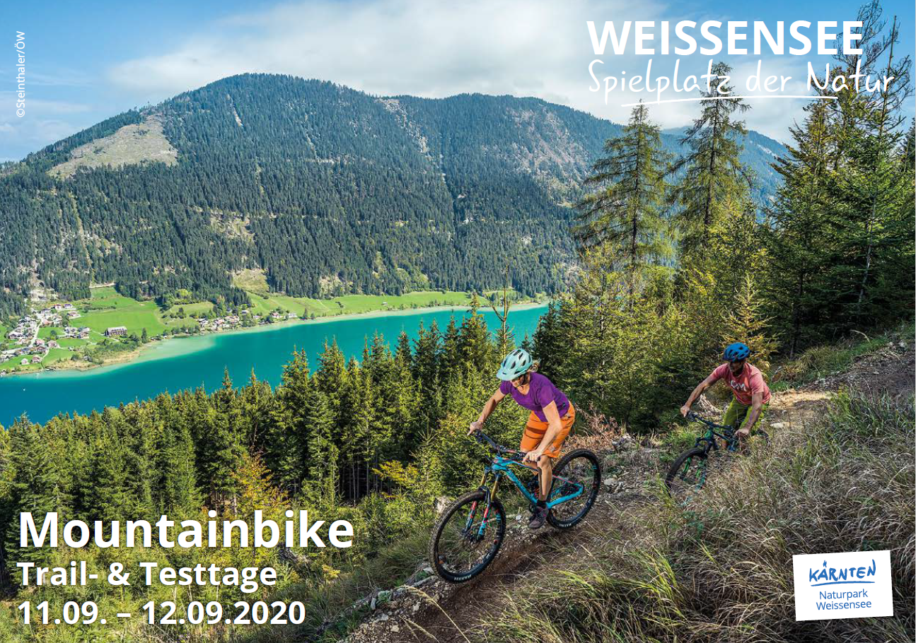 Trail- &amp; Testtage: Im September wird der Weissensee zum Treffpunkt der Mountainbike-Szene