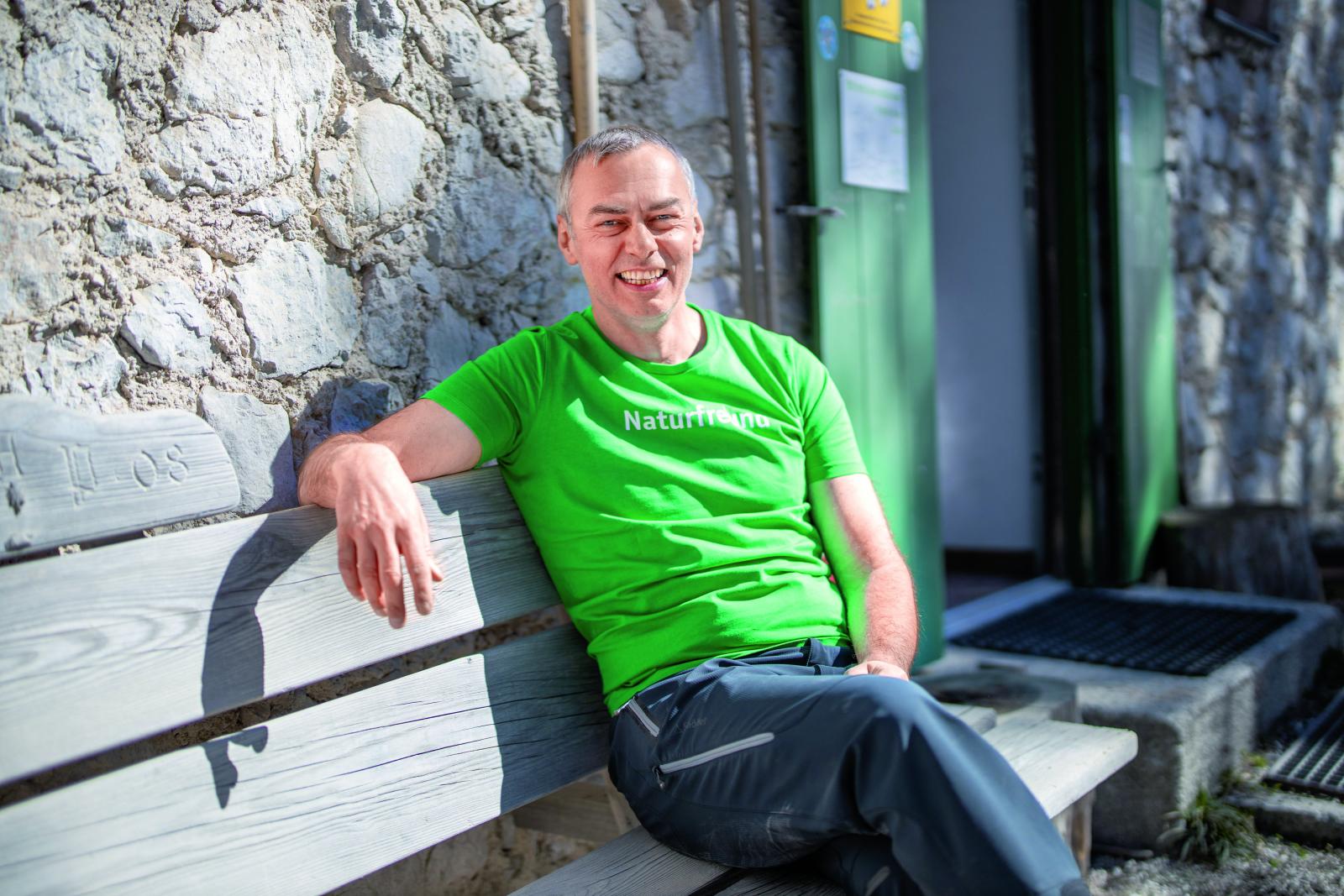 Voll auf der Höhe: Martin Heidlmair - vom Banker zum Hüttenwirt